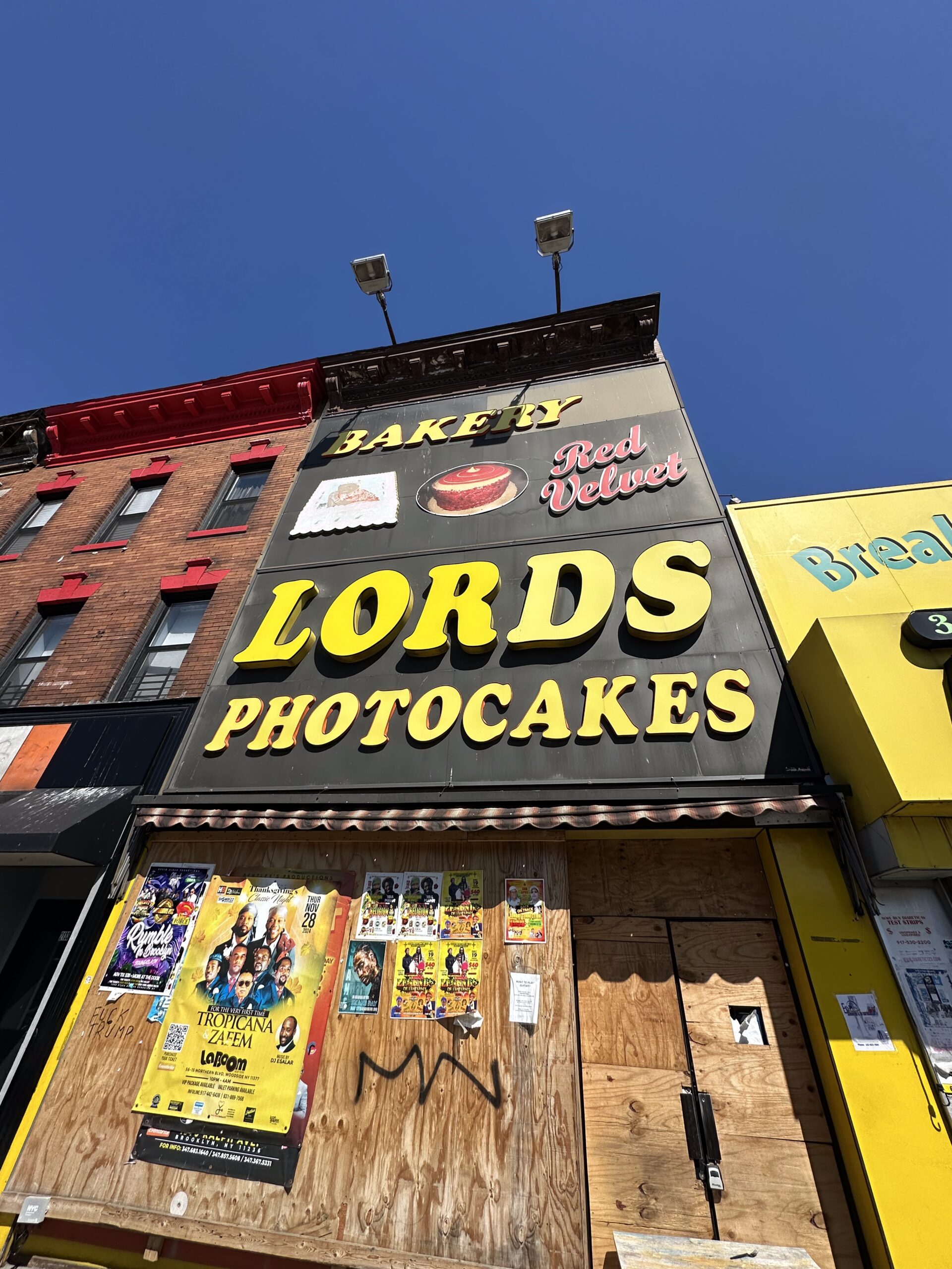 Lordes Photo Cake sign